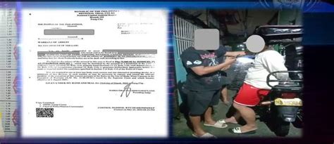 Leader of ‘Chavez Criminal Group’ arrested in Pasig City.